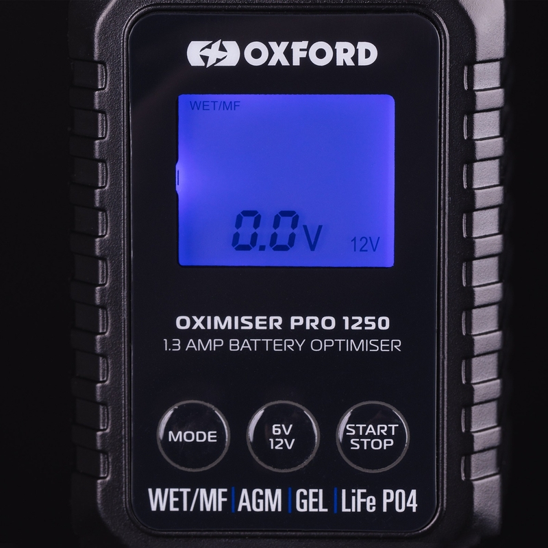Punjač Oxford Oximiser Pro 1250 1.3A, 6/12V, 3.5-40Ah