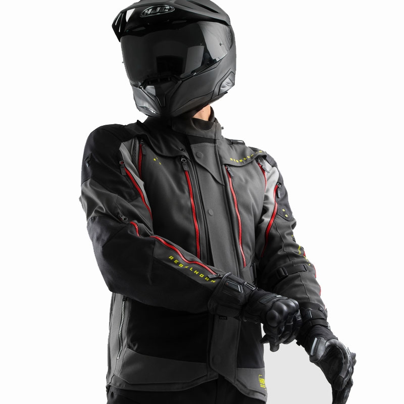 Rebelhorn Hardy 3.0 motoristička jakna antracit-sivo-žuta