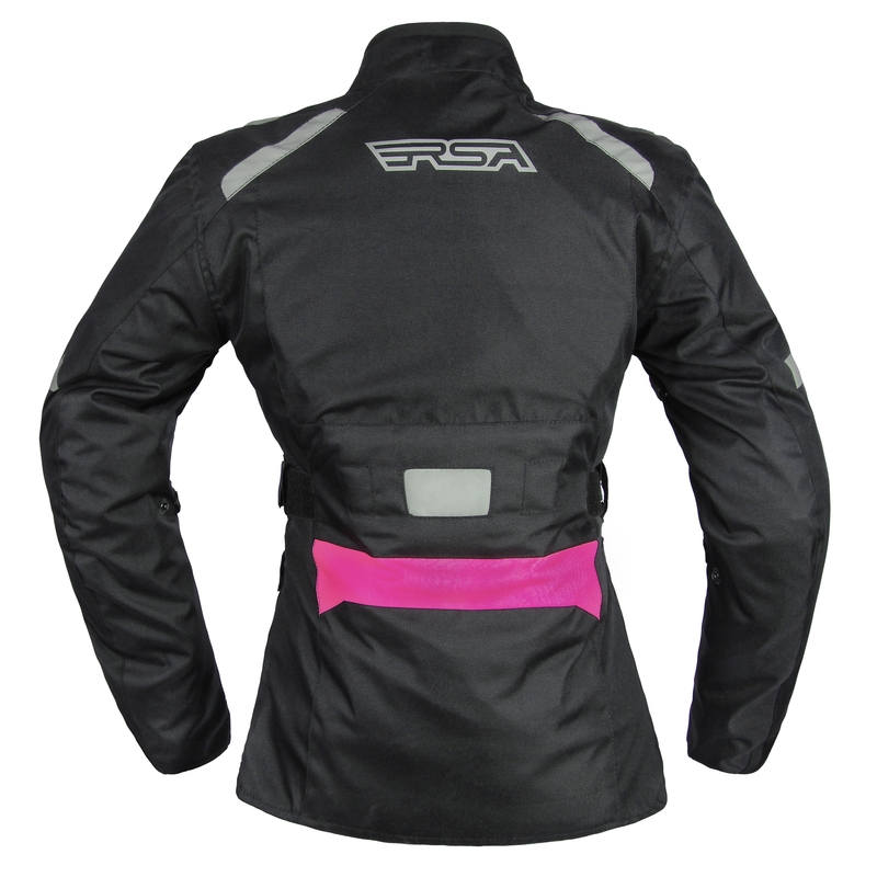 RSA Gun ženska motociklistička jakna crna/roza rasprodaja