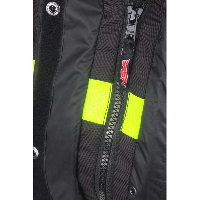 RSA Gun ženska motociklistička jakna crno-fluo žuta rasprodaja
