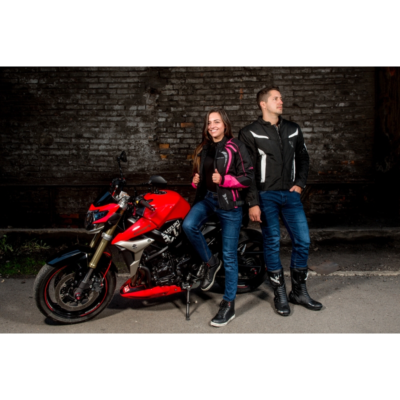 Ženske motociklističke jakne RSA Queen Black/Pink rasprodaja