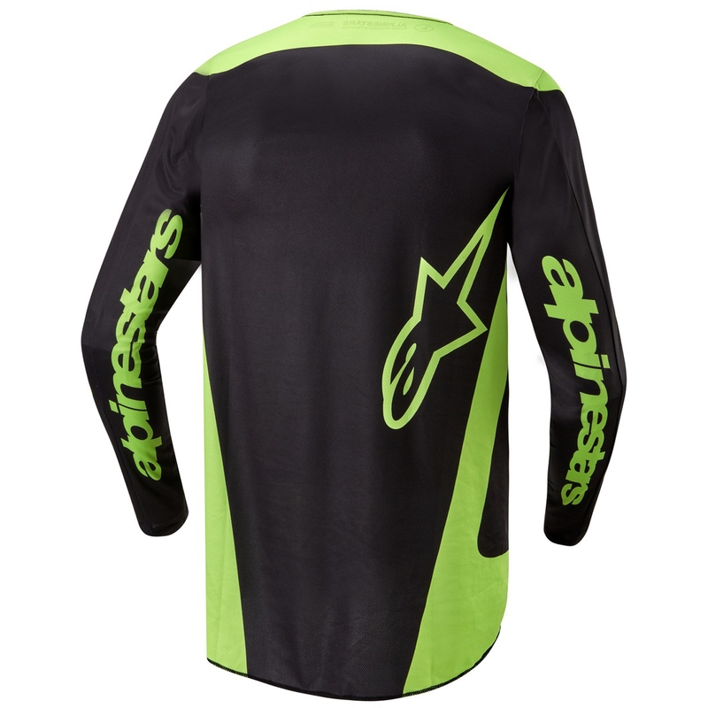 Alpinestars Fluid Lurv motokros dres crno-fluo žuti
