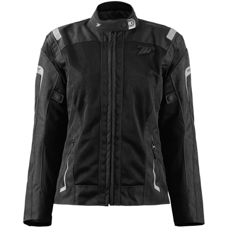 Ženska motoristička jakna Seventy Degrees SD-JT68 Sahara crna