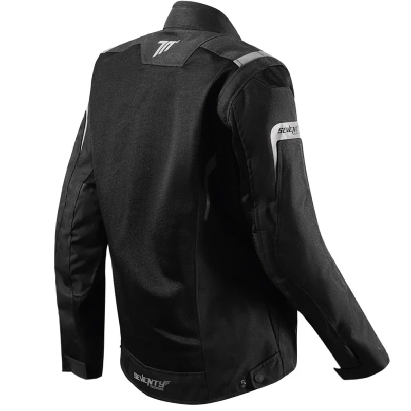 Ženska motoristička jakna Seventy Degrees SD-JT68 Sahara crna
