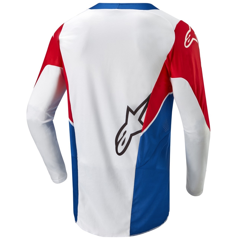 Alpinestars Racer Iconic Honda kolekcija motocross majica bijelo-plavo-crveno-crna