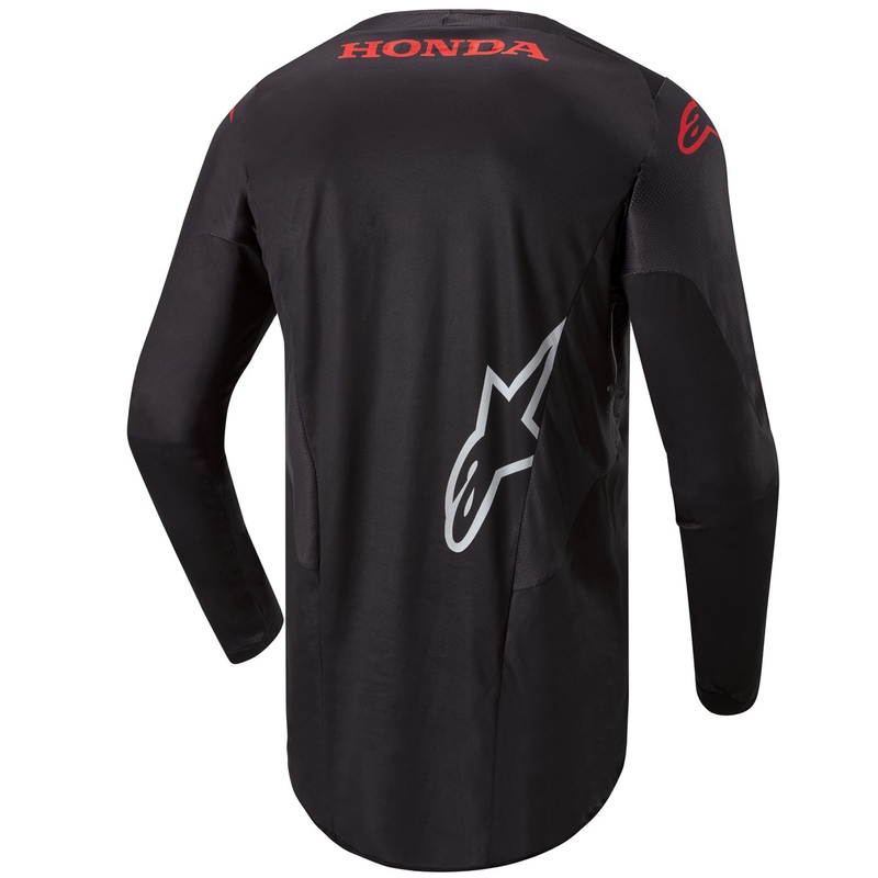 Motocross majica Alpinestars Racer Iconic Honda Collection crno-crvena