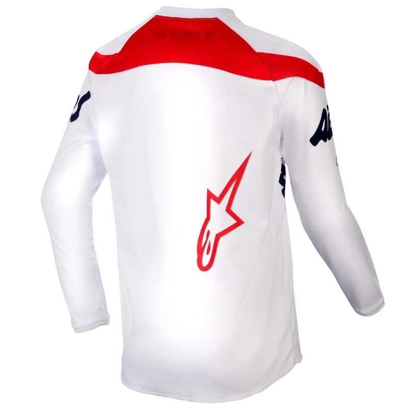 Alpinestars Racer Hana dječji motocross dres bijele boje