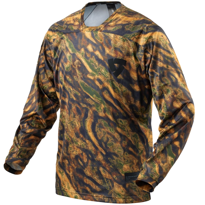 Motocross dres Revit Emulsion smeđe-crni