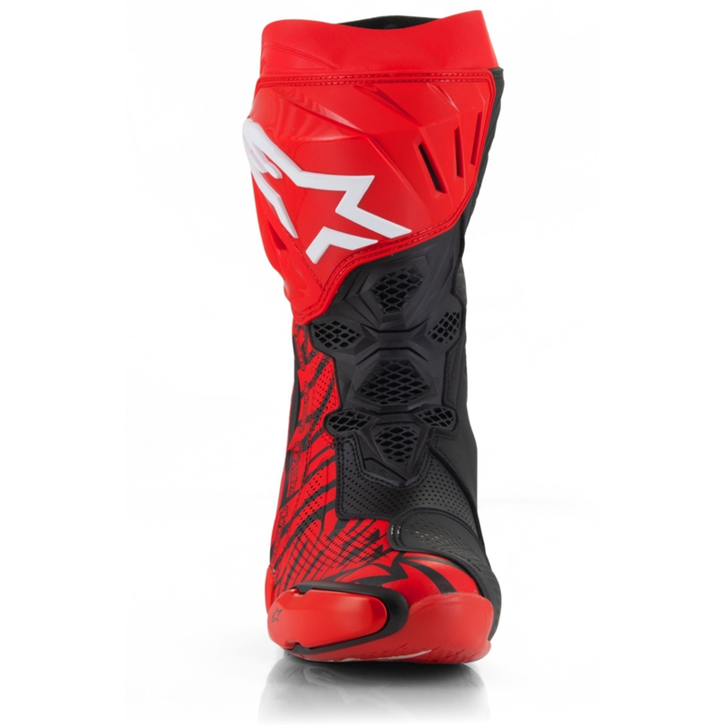 Alpinestars Supertech R Vented motociklističke čizme ograničeno izdanje Francesco Bagnaia crveno-crne