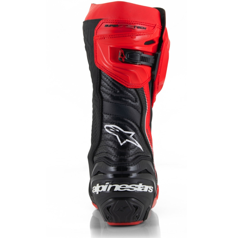 Alpinestars Supertech R Vented motociklističke čizme ograničeno izdanje Francesco Bagnaia crveno-crne