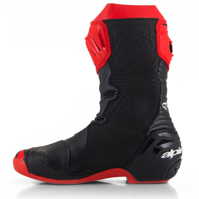 Alpinestars Supertech R Vented motociklističke čizme ograničeno izdanje Francesco Bagnaia crveno-crne
