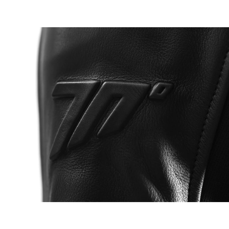 Klasična kožna motociklistička jakna Seventy Degrees SD-JL4 Legend Crna