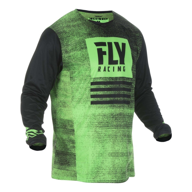 FLY Racing Kinetic NOIZ 2019 Motocross dres - SAD Crno-Fluo Green rasprodaja