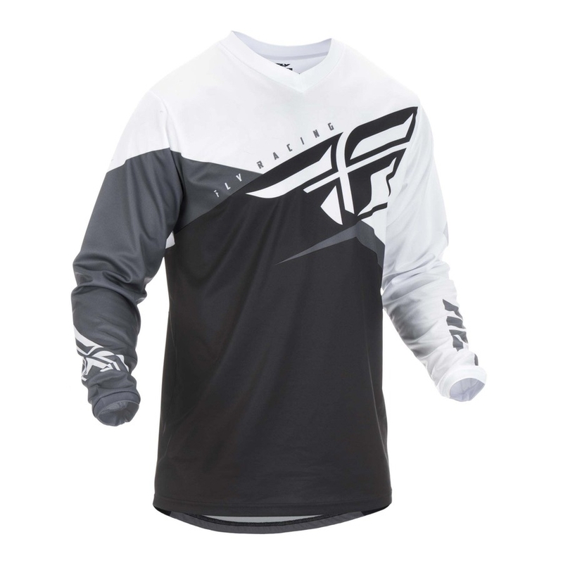 2019 FLY Racing F-16 motocross dres - SAD crno-bijelo-siva rasprodaja