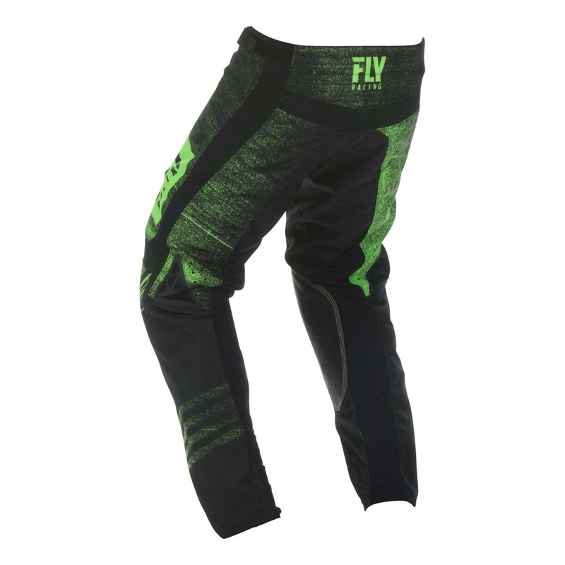 FLY Racing Kinetic NOIZ Motocross hlače 2019. - SAD crno-fluo zelena rasprodaja