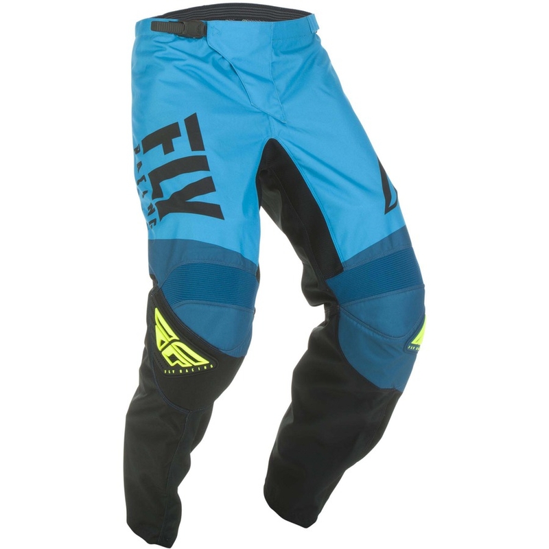 FLY Racing F-16 2019 motocross hlače - SAD plavo-crno-fluo žuto rasprodaja