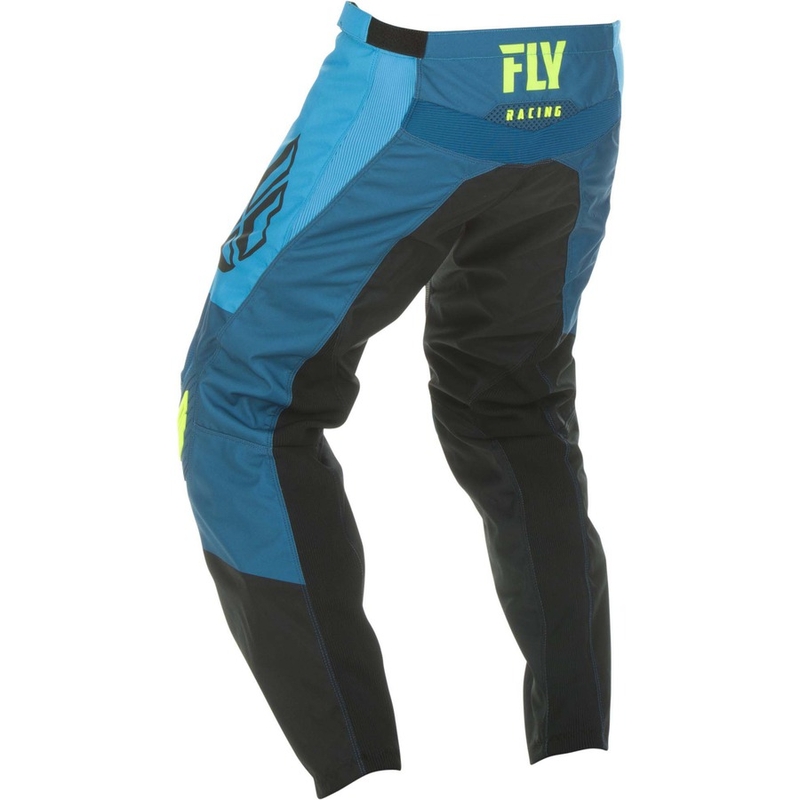 FLY Racing F-16 2019 motocross hlače - SAD plavo-crno-fluo žuto rasprodaja