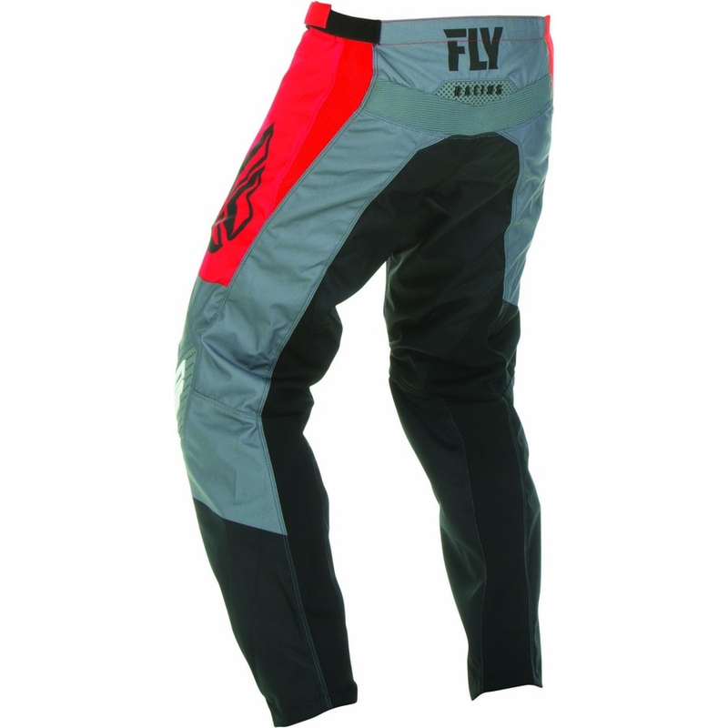 2019 FLY Racing F-16 motocross hlače - SAD crveno-crno-siva rasprodaja