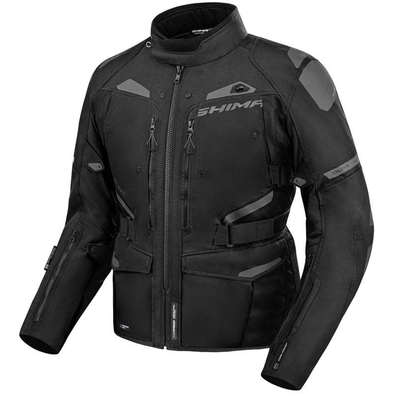 Motociklistička jakna Shima Dune crna