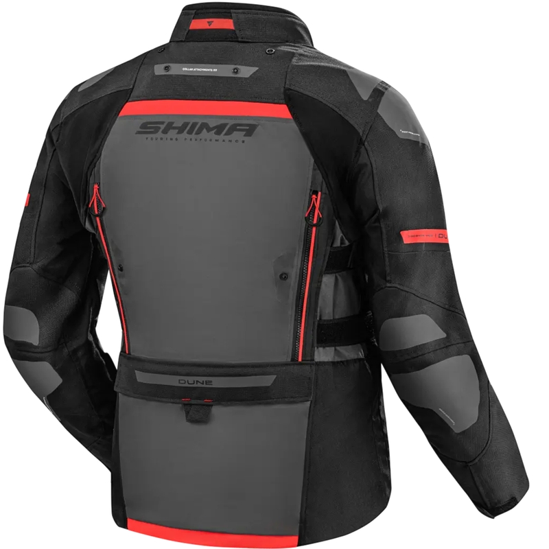 Shima Dune motociklistička jakna crvena