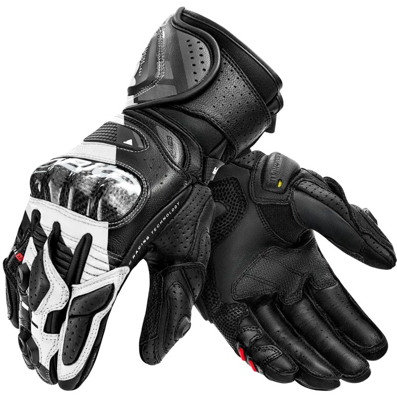 Shima RS-3 moto rukavice bijele boje