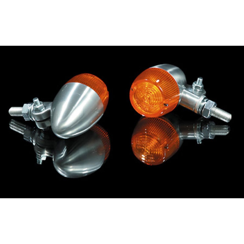 Žmigavac motocikla Highsider Smart Bullet krom