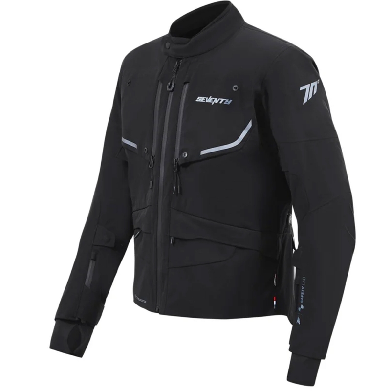 Ženska motoristička jakna Seventy Degrees SD-JT47 Expedition crna