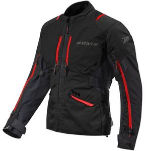 Motociklistička jakna Seventy Degrees SD-JT67 Tanami crno-crvena