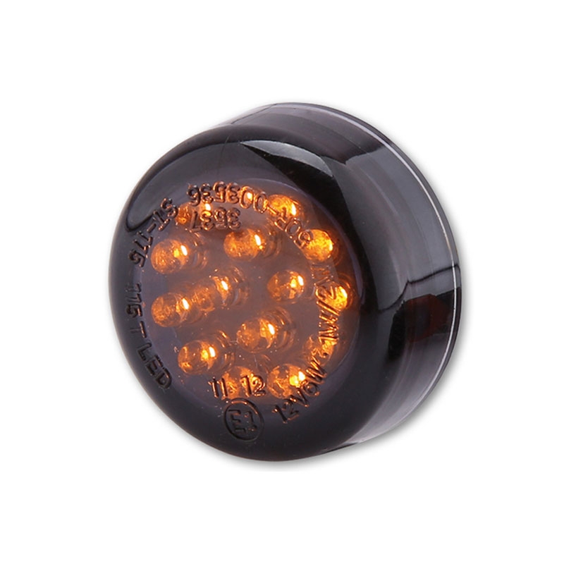 Highsider Smart LED Disc žmigavci za motocikle crni