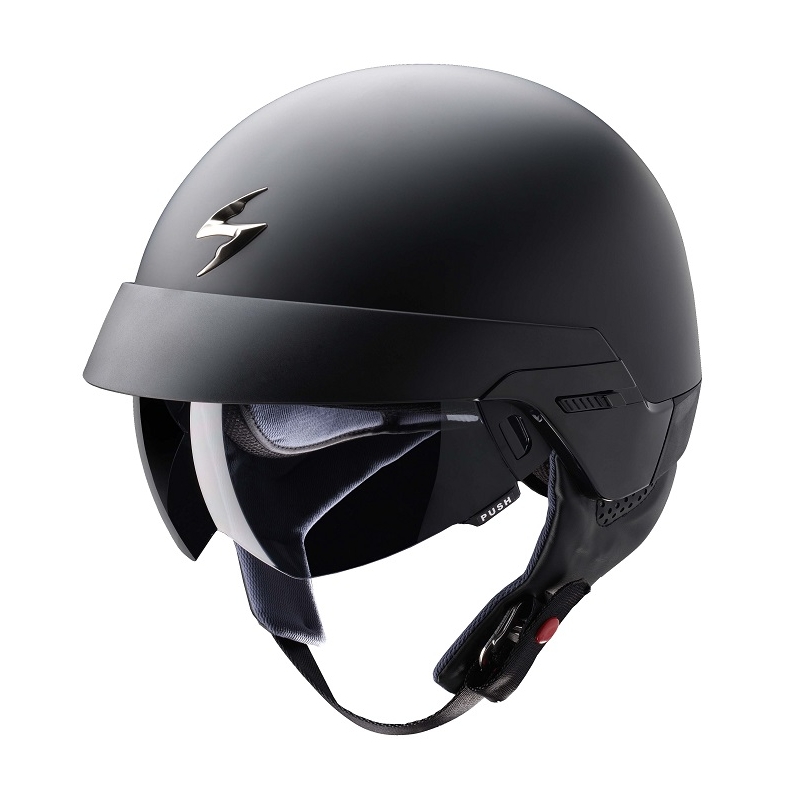 Motociklistička kaciga Scorpion EXO-100 crna mat - II. kvaliteta