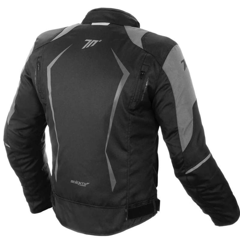Ženska motoristička jakna Seventy Degrees SD-JR49 crno-siva