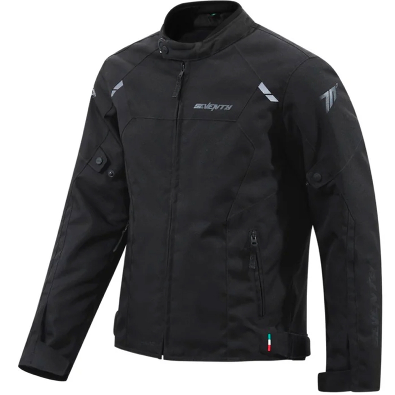 Ženska motoristička jakna Seventy Degrees SD-JR67 Piston crna
