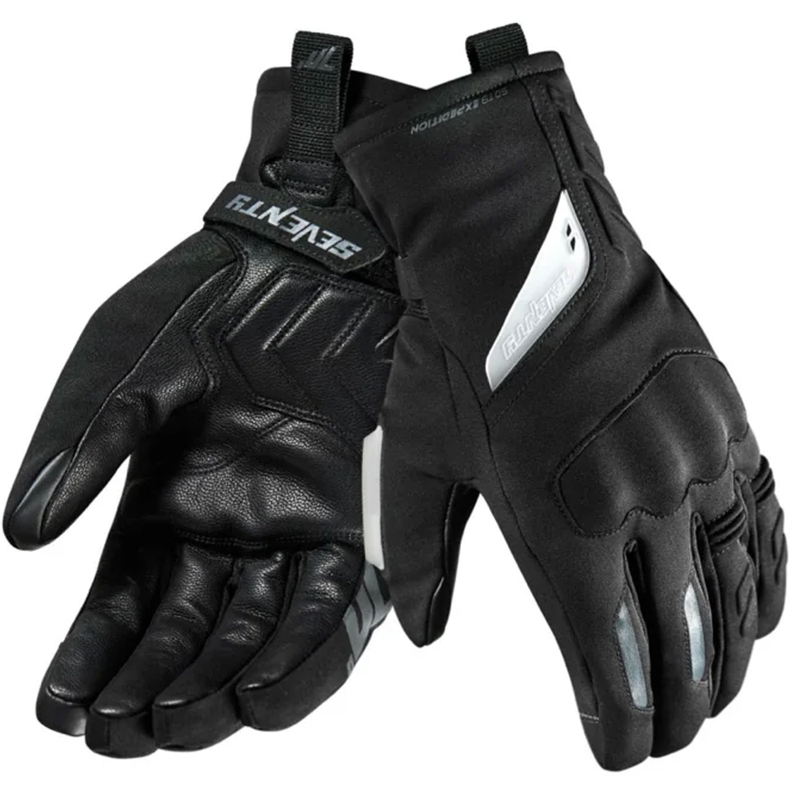 Ženske motociklističke rukavice Seventy Degrees SD-T11 Expedition crne
