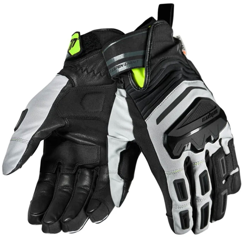 Motociklističke rukavice Seventy Degrees SD-T13 Aspen Light crno-sive-fluo žute
