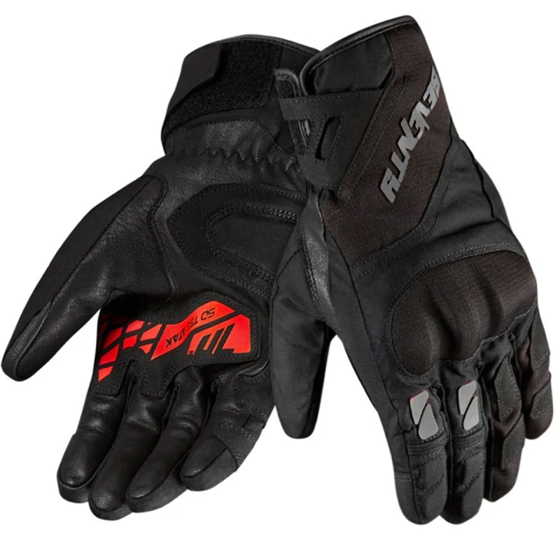 Seventy Degrees SD-T55 Atak moto rukavice crno-crvene