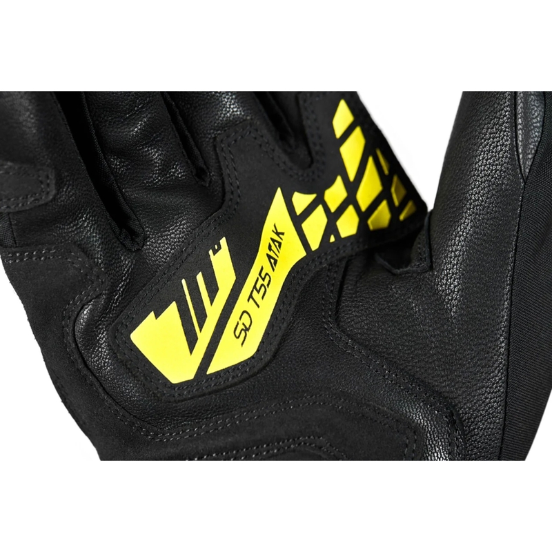 Motociklističke rukavice Seventy Degrees SD-T55 Atak crno-fluo žute