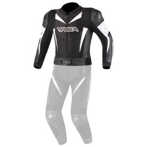 Muške motorističke jakne RSA GPX crno-bijela rasprodaja