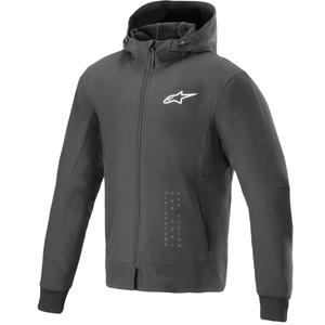 Alpinestars Radium Tech Hoodie motociklistička majica crno-bijela