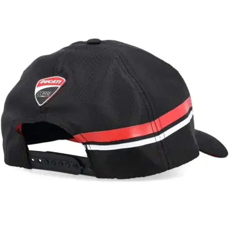 Ducati Corse kapa s logom, crna