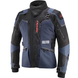 IXON Odin motoristička jakna plavo-crna-fluo crvena