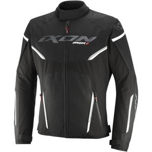 IXON Striker 2 motoristička jakna crno-bijela