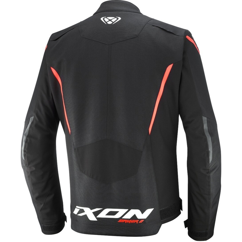IXON Striker 2 motociklistička jakna crno-bijelo-crvena