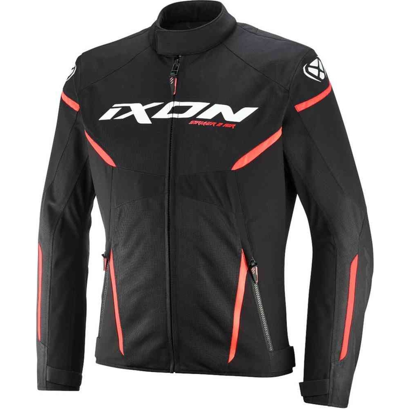 IXON Striker 2 Air WP motociklistička jakna crno-bijelo-crvena