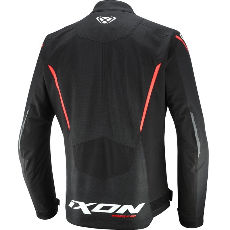 IXON Striker 2 Air WP motociklistička jakna crno-bijelo-crvena