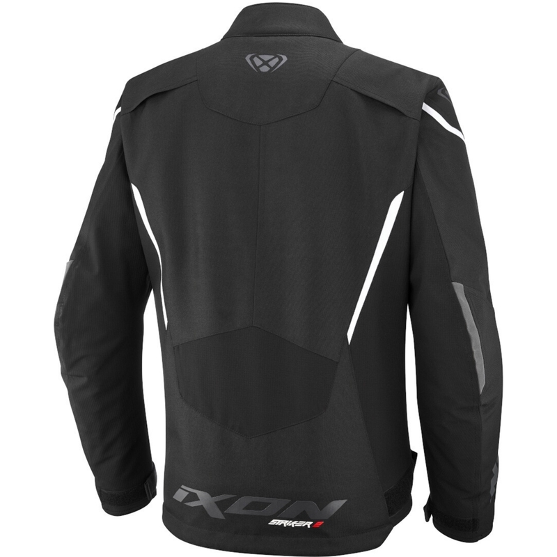 IXON Striker 2 motociklistička jakna C veličine crno-bijela