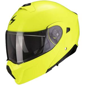 Kaciga na preklop Scorpion EXO-930 Jednobojna fluo žuta