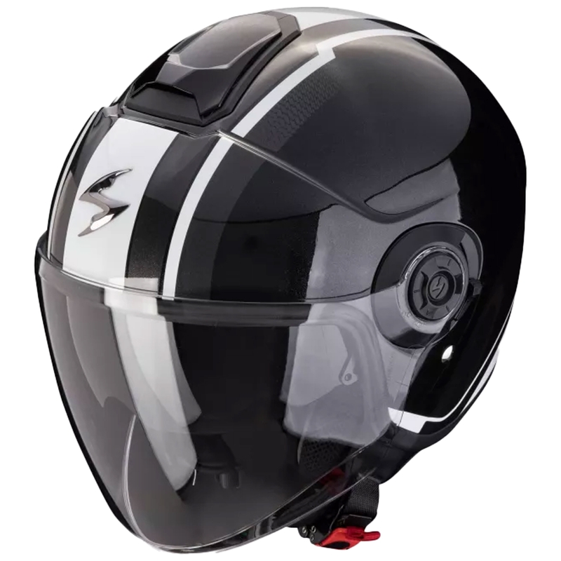 Scorpion EXO-CITY II VEL otvorena motociklistička kaciga metalik crno-bijela rasprodaja