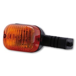 Pokazivač smjera za motocikl Highsider Smart Duc Style crno-narančasti