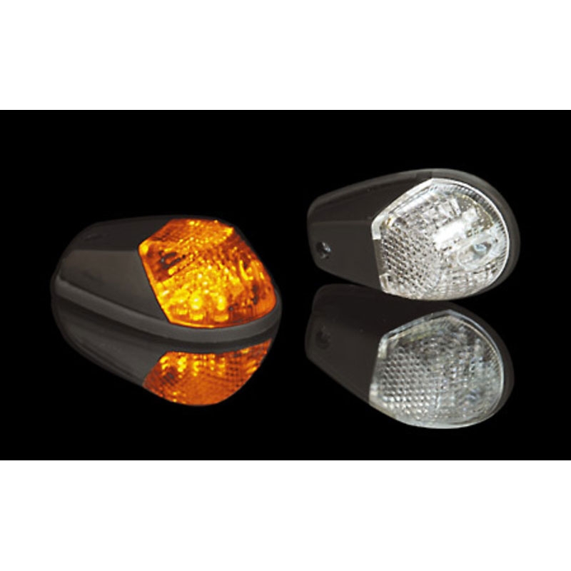 Pokazivač smjera za motocikl Highsider Smart LED crno-prozirni