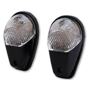 Pokazivač smjera za motocikl Highsider Smart LED crno-prozirni